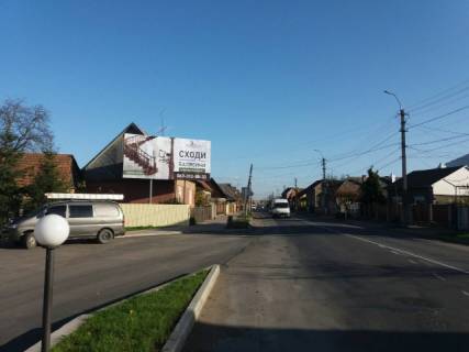 Billboard B in Tyachiv, 6x3  m. Taciv st.Armijs'ka, vizd v misto z storoni m.Hust, Uzgorod, bila stadionu Photo 1