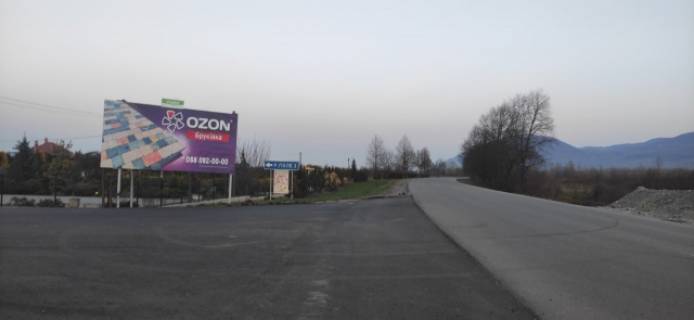 Billboard B in Tyachiv, 6x3  m.Taciv v storonu m.Rahiv bila FG Mala Golandia Photo 1