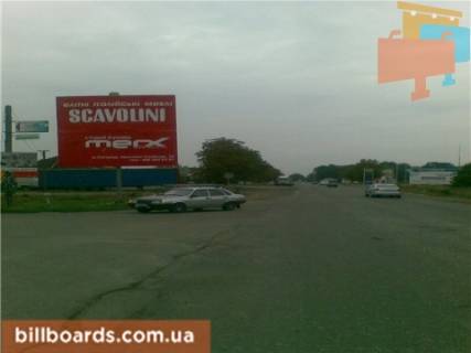 Billboard B in Tyachiv m. Taciv st.Armijs'ka,vizd v misto supermarket Silverland, AZS, restorani, akvapark Photo 1