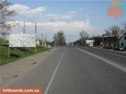 Billboard B in Tyachiv s.Bedevla, st.Volosina  v storonu  m. Rahiv ,perehresta ( na smt. Dubove ) Photo 1