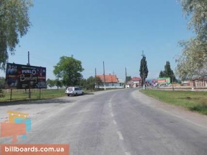 Billboard B in Tyachiv s.Dibrova, st.Golovna, v storonu m.Taciv Photo 1