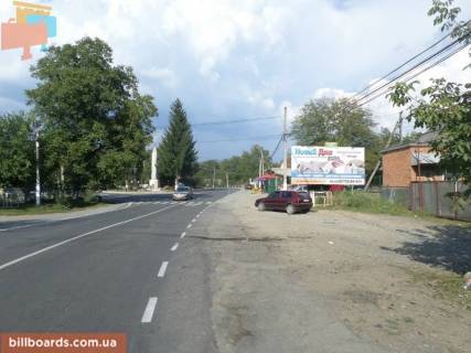 Billboard A in Tyachiv s.Vil'hivci, st.Golovna v stornu smt.Neresnica zi storoni m.Taciv Photo 1