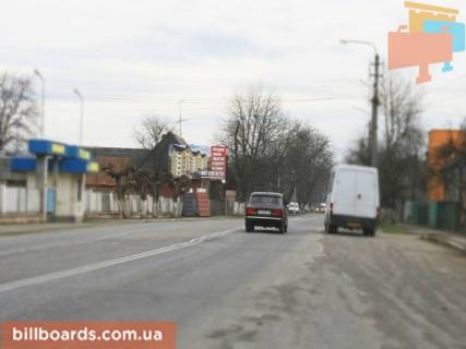 Billboard B in Tyachiv m. Taciv st.Armijs'ka, vizd v misto z storoni m.Hust, Uzgorod, bila stadionu Photo 1