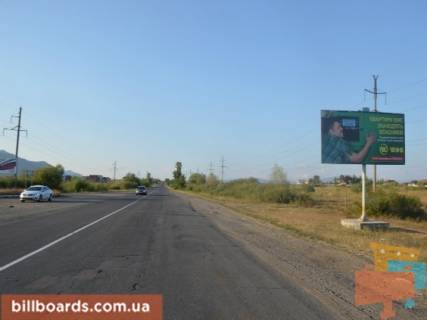 Billboard A in Khust m.Hust obizna doroga, v storonu m.Mukacevo, trassa Rogatin - Mukacevo (bila rinku) Photo 1