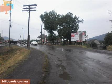 Billboard A in Khust m.Hust, st. Volosina, (pereizd) viizd z mista trasa  Ivano-Frankivs'k-Mukacevo, v storonu m. Mukacevo Photo 1