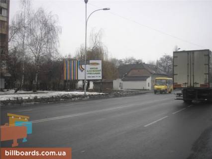 Billboard B in Uzhgorod m.Uzgorod st.Minajs'ka bila kinoteatru Domion viizd z mista v storonu s.Minaj Photo 1