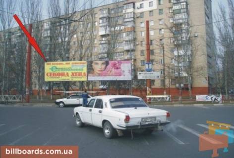 Billboard A in Kherson, 3x6  Ostrovskoe sosse st.Patona levyj Photo 1