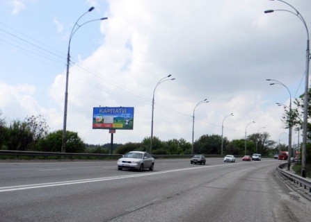 Billboard B in Kyiv, 6х3  Zabolotnogo Akademika, 150 m do Kvituca st., v napramku Stolicne sose Photo 1