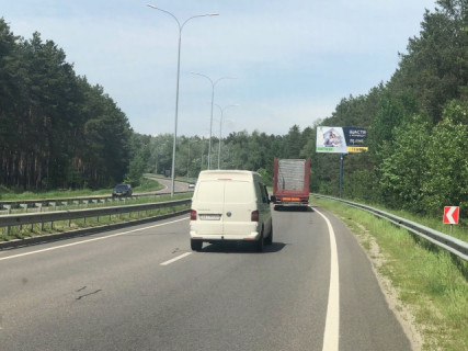 Billboard A in Vishgorod, 6х3  Avtoslah Kiiv-Visgorod (18+850, Dacnij kooperativ "Lisova polana"), v napramku viizdu z m.Kiiv Photo 1