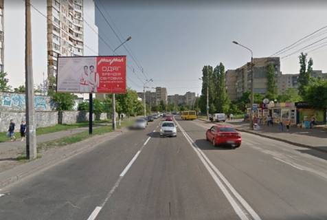 Billboard B in Kyiv, 6х3  V. Ivasuka prosp.60 (Geroiv Stalingrada) (Osadbank, Bdzilka market, Derzavna podatkova inspekcia v Obolons'komu rajoni), v napramku Geroiv Dnipra st. Photo 1