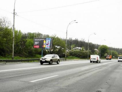Billboard B in Kyiv, 6х3  Zabolotnogo Akademika, 150 m do Kvituca st., v napramku Stolicne sose Photo 1