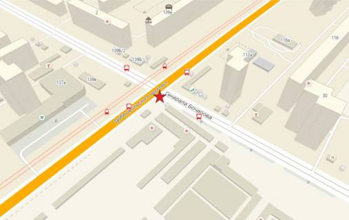 Prismatron, Prism A in Odessa, 6x3  st. Bocarova / pr-kt. Dobrovol's'kogo (rinok "Pivnicnij") - 175699 scheme