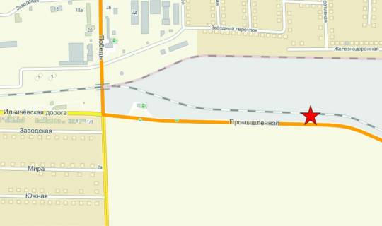 Billboard B in Odessa trasi, 6x3  Cornomors'k  / st. Promislova scheme