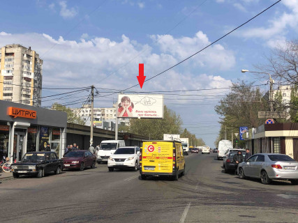 Billboard B in Odessa, 6x3  st. Vladyslava Buvalkina / pr-kt. Volodymyra Velykoho (rinok "Pivnicnij") Photo 1