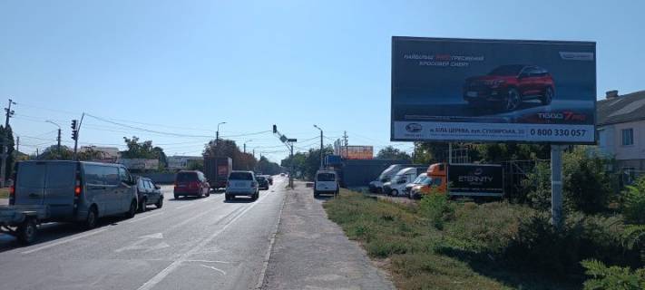 Billboard A in Bila Tserkva, 3х6  Vst. Tolstogo perehresta z st. Skvirs'ke sose Photo 1