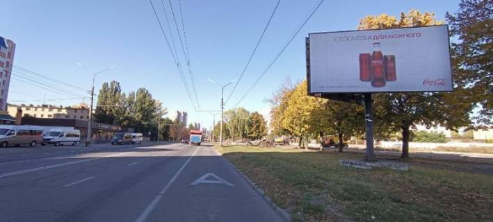 Billboard A in Bila Tserkva, 3х6  st. Levanevs'kogo, bila zup. "Uzins'ka" Photo 1