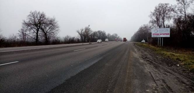 Billboard A in Kiev roads, 3х6  Trasa Kiiv-Odesa 7 km vid Biloi Cerkvi Photo 1