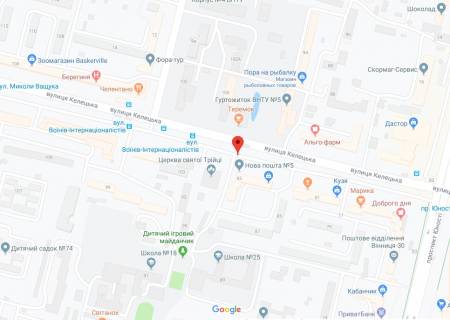 Billboard B in Vinnytsia, 3*6  st. Kelecka, 85 scheme