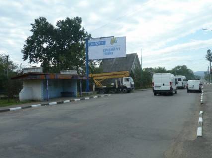 Billboard B in Nadvirna, 3х6  Mazepi  vizd  z Ivano-Frankivs'ka i Bogorodcan st.B Photo 1