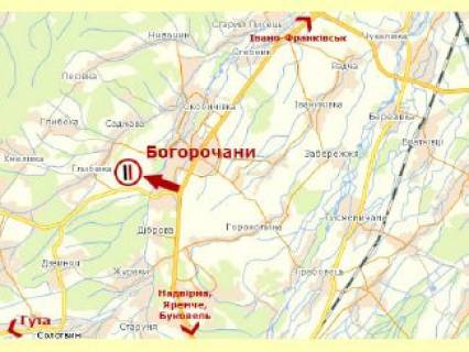 Billboard A in Ivano-Frankivsk highways, 3х6  s.Rakovec' (doroga na Gutu) scheme