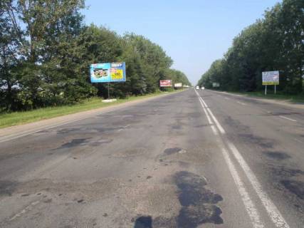 Billboard B in Ivano-Frankivsk highways, 3х6  Tismenic'ka No8 vizd z Ivano-Frankivs'ka Photo 1