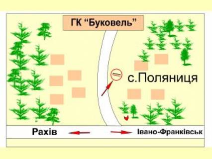 Billboard A in Bukovel, 3х6  s.Palanica  No1 scheme