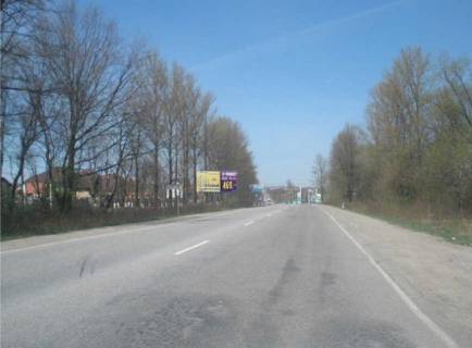 Billboard B in Ivano-Frankivsk, 3х6  Kalus'ke sose (znak Ugriniv)             pered WOG      viizd Photo 1