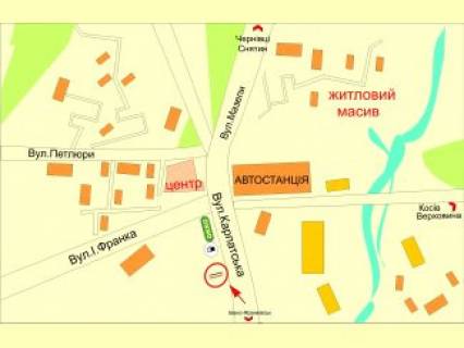Billboard B in Colomia, 3х6  Karpats'ka,175 bila Epicentru scheme