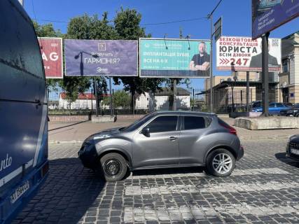 Prismatron, Prism A in Ivano-Frankivsk, 3х6  Privokzal'na - Grunval'ds'ka ( zaliznicnij,avtovokzal ) pravij - 121875 Photo 1