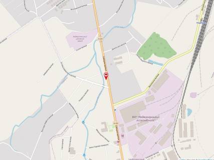 Billboard A in Nadvirna, 3х6  Soborna - Karmeluka perehresta st.A (verhnij) scheme