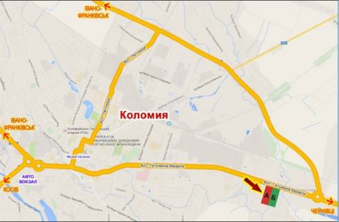 Billboard A in Colomia, 3х6  Mazepi scheme