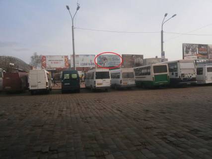 Billboard A in Ivano-Frankivsk, 3х6  Privokzal'na plosa serednij Photo 1