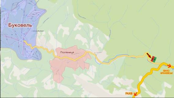 Billboard B in Bukovel, 3х6  Ablunica No4   NOVIJ scheme