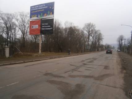 Billboard B in Nadvirna, 3х6  Soborna - Karmeluka perehresta  (niznij) st.B Photo 1