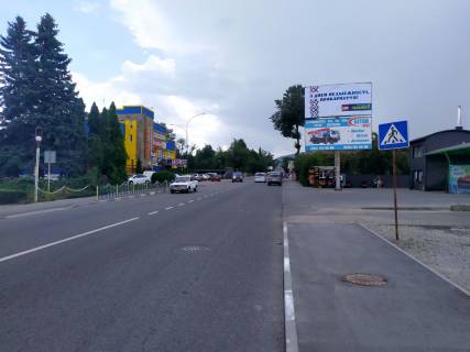 Billboard A in Nadvirna, 3х6  Soborna  (Nadvirnans'kij lisokombinat) (niznij) st.A Photo 1