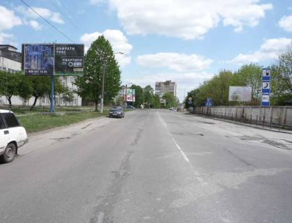 Billboard B in Ivano-Frankivsk, 3х6  Petluri,17 (hlibokombinat) do GM Velmart Photo 1