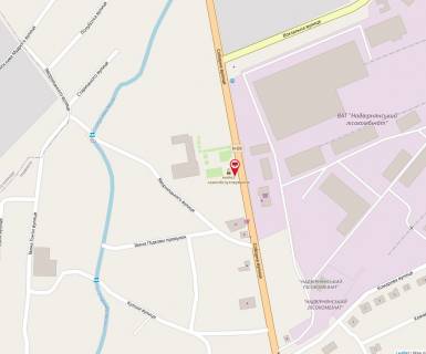 Billboard A in Nadvirna, 3х6  Soborna  (Nadvirnans'kij lisokombinat) (niznij) st.A scheme