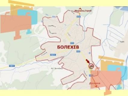 Billboard B in Bolekhiv m.Bolehiv (vizd zi storoni Dolini) st.B Photo 1