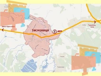 Billboard A in Tysmenitsa m.Tismenica (vizd zi storoni Kieva) No1 st.A Photo 1