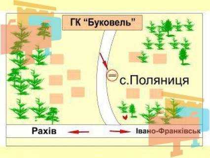 Billboard B in Bukovel s.Palanica (za mostom) st.B scheme