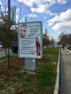 Citylight A in Lubny, 1.2x1.10  pr-t Volodimirs'kij 44 Photo 1