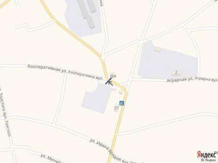 Billboard B in Pervomaisk st. Geroev Vradievki scheme