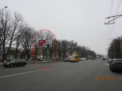 Billboard B in Poltava, 3х6  Evropejs'ka st. (Frunze),53 (m-n Perlina) Photo 1