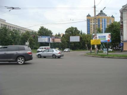 Billboard A in Poltava st. Sennaa (kafe "Veselka") Photo 1