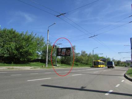 Billboard B in Poltava, 3х6  V.Tirnivs'kast. - Uria Timosenka ("Tarapun'ki") st. (Primakova) Photo 1