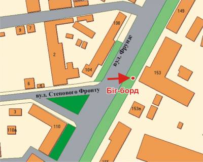 Prismatron, Prism A in Poltava, 3х6  Evropejs'ka st. (Frunze),153 (mis'ka podatkova) - 398714 scheme