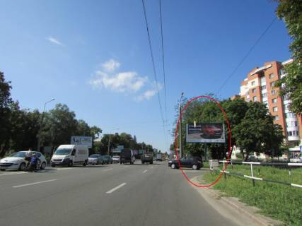 Billboard A in Poltava, 3х6  Evropejs'ka st. (Frunze) ta  Baana st. (perehr.) Photo 1