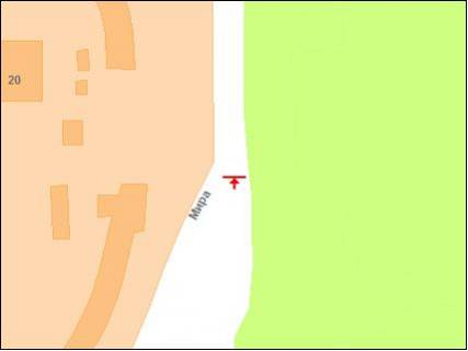 Billboard A in Poltava ost.Golovka (razd.polosa)(v centr) scheme