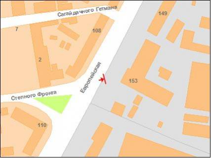 Prismatron, Prism A in Poltava st.Frunze,153 (gor.nalogovaa) - 122452 scheme