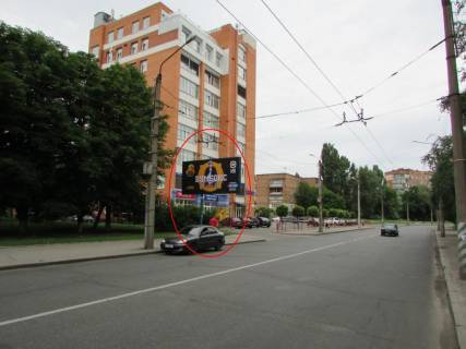 Billboard B in Poltava, 3х6  Petra Rotaca prov.(Sokolova), 22 - Miru prosp.(poblizu "Hutorka") Photo 1